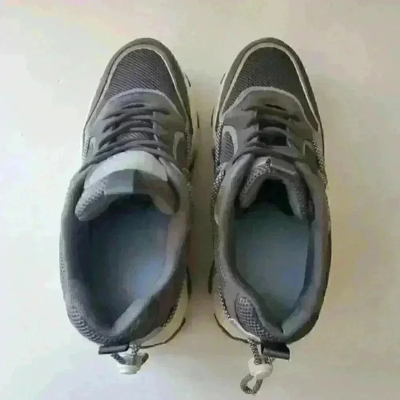 AONEGOLD Women's Hidden Wedge Sneaker High Heeled Size 9.5 - Picture 7 of 8